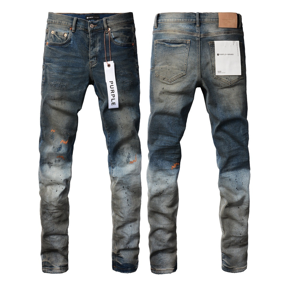 Jeans Distressed Denim Pants