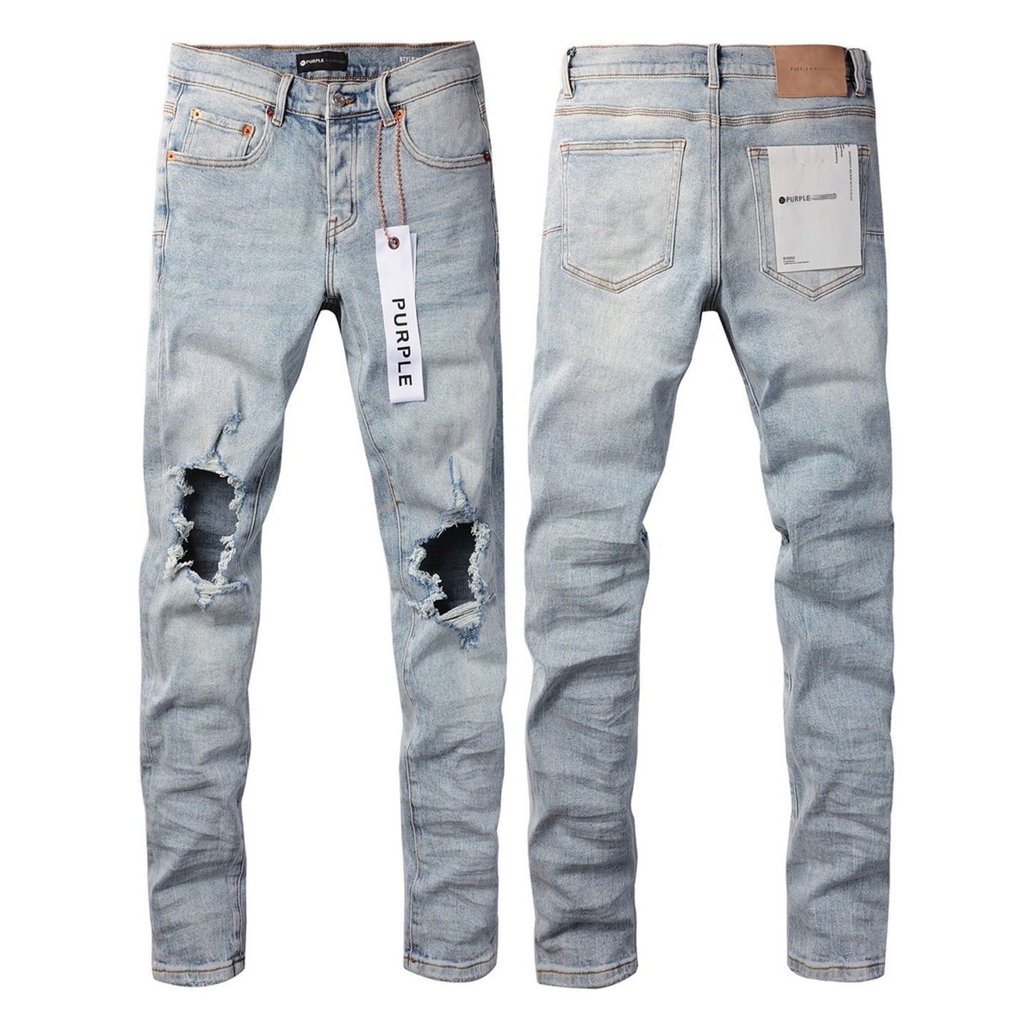 Jeans Distressed Denim Pants
