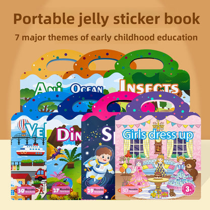 Jelly Sticker Book