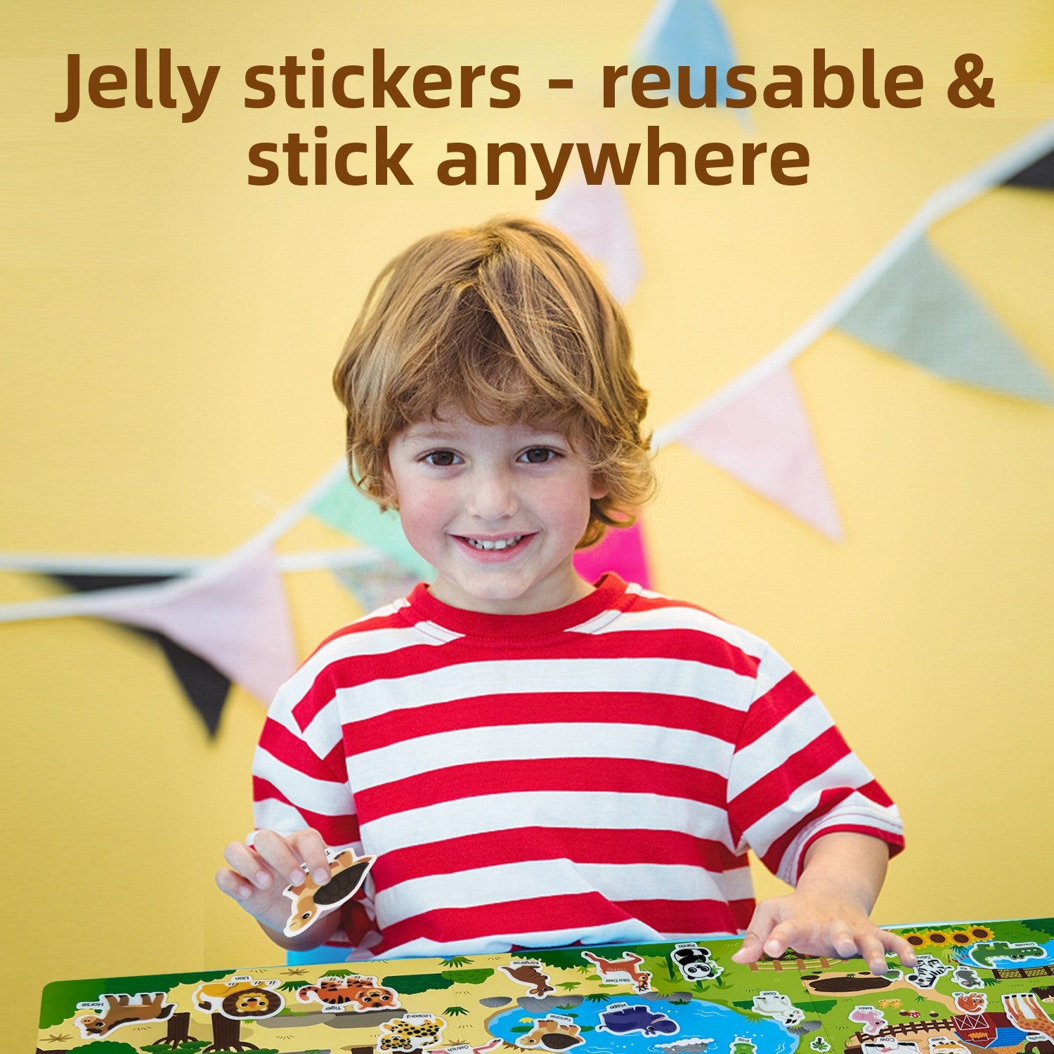 Jelly Sticker Book