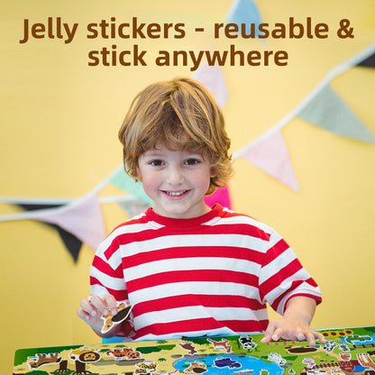 Jelly Sticker Book