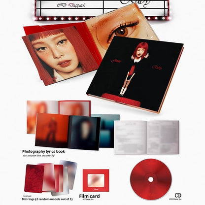 Jennie Solo Album Ruby CD with Photo Cards