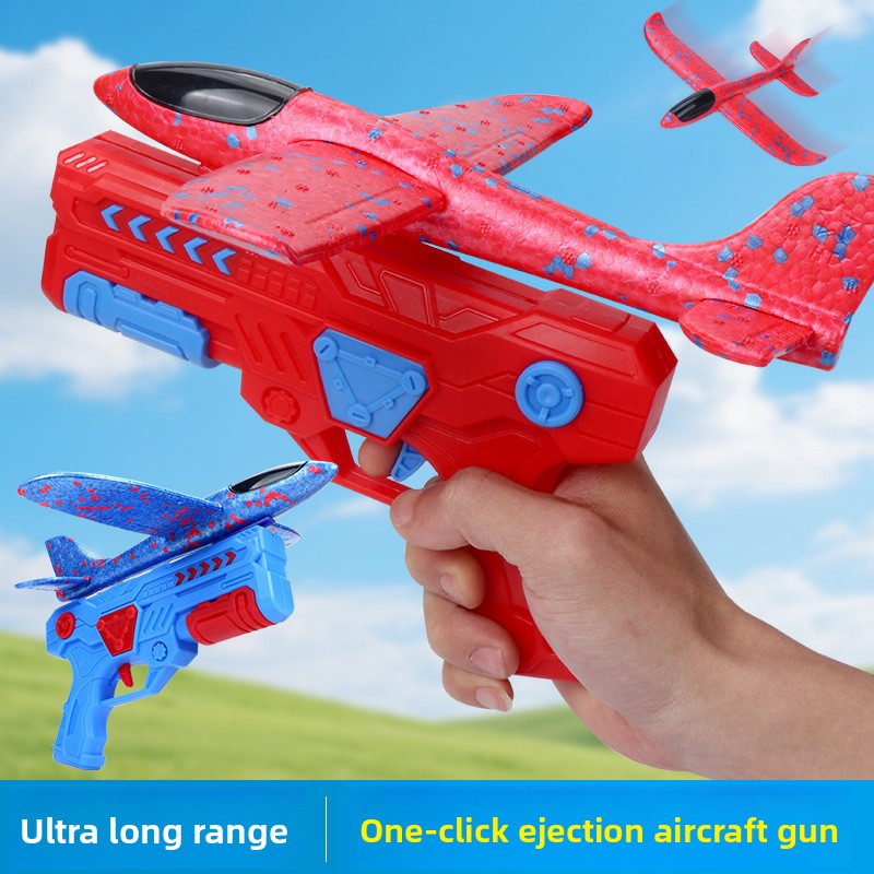 Jet-propelled foam aircraft