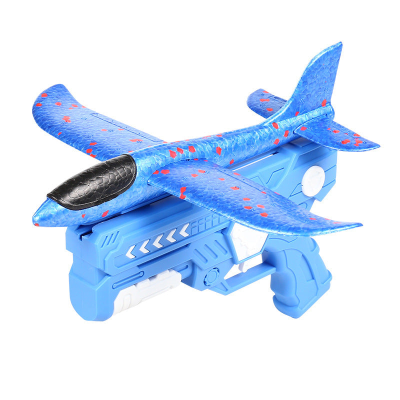 Jet-propelled foam aircraft