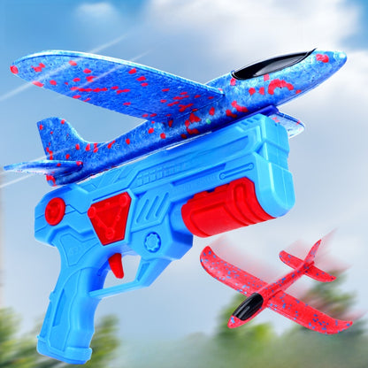 Jet-propelled foam aircraft