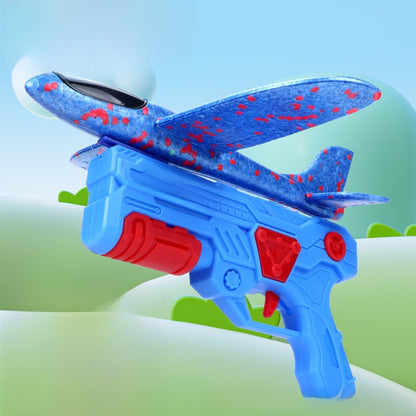 Jet-propelled foam aircraft
