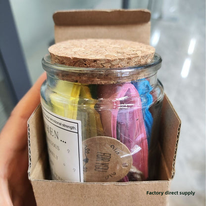 Jewelry, emotional jar, wish glass jar