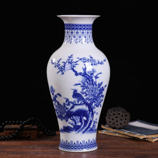 Jingdezhen ceramic flower vase