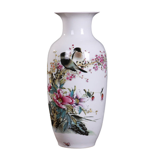 Jingdezhen ceramic flower vase