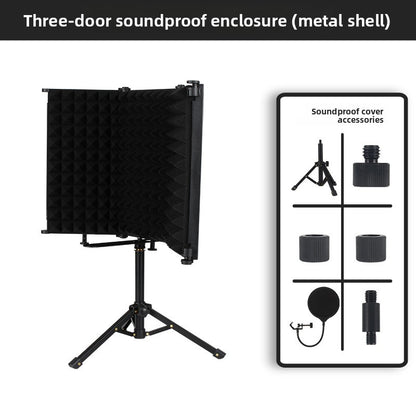 JIY Microphone Soundproof Cover