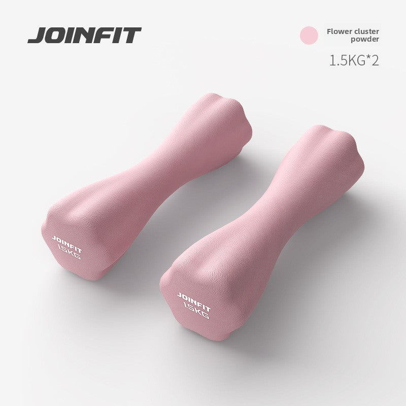 Joinfit Hexagonal Plastic Dumbbell for Home Fitness