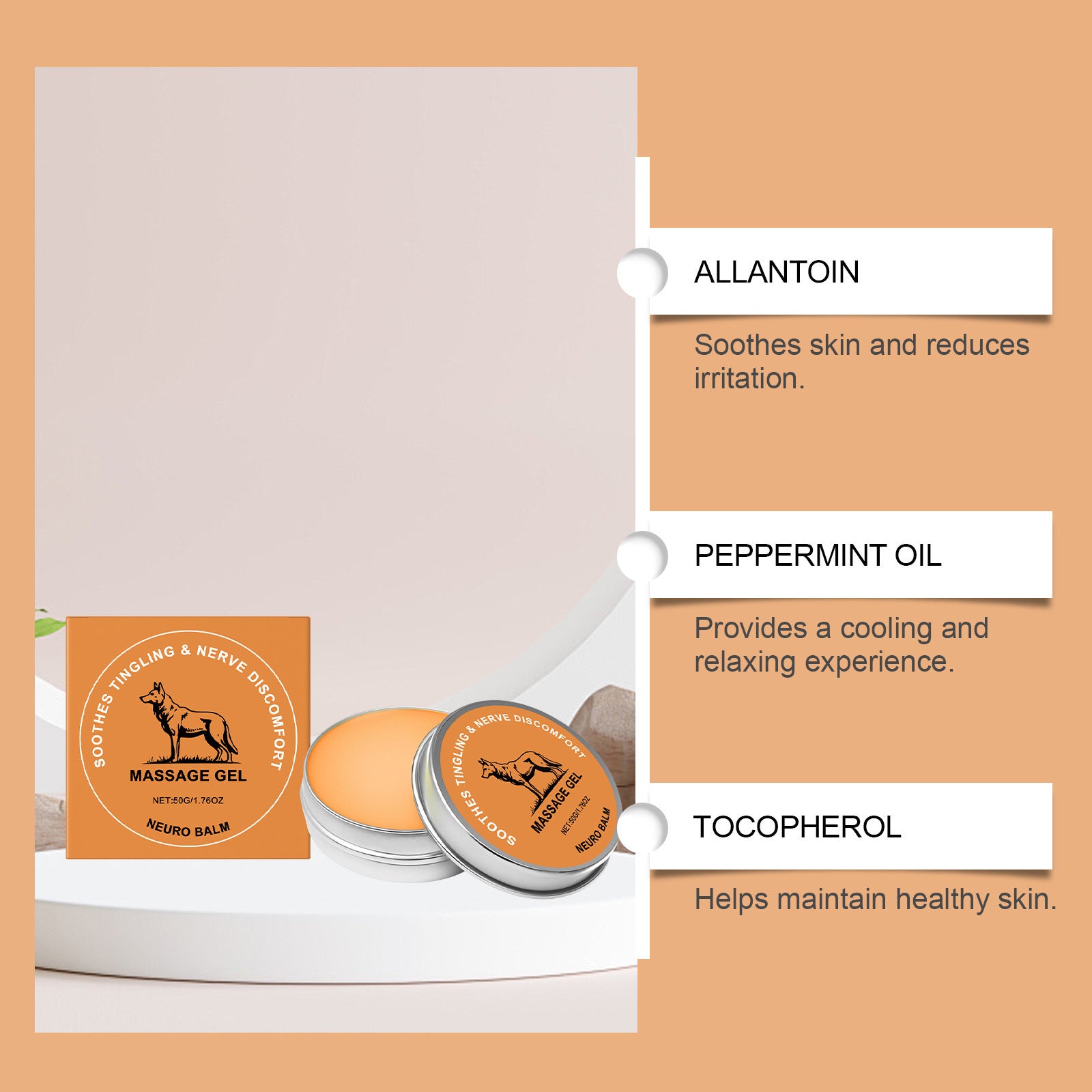 Joint Care Ointment with Cooling Effect