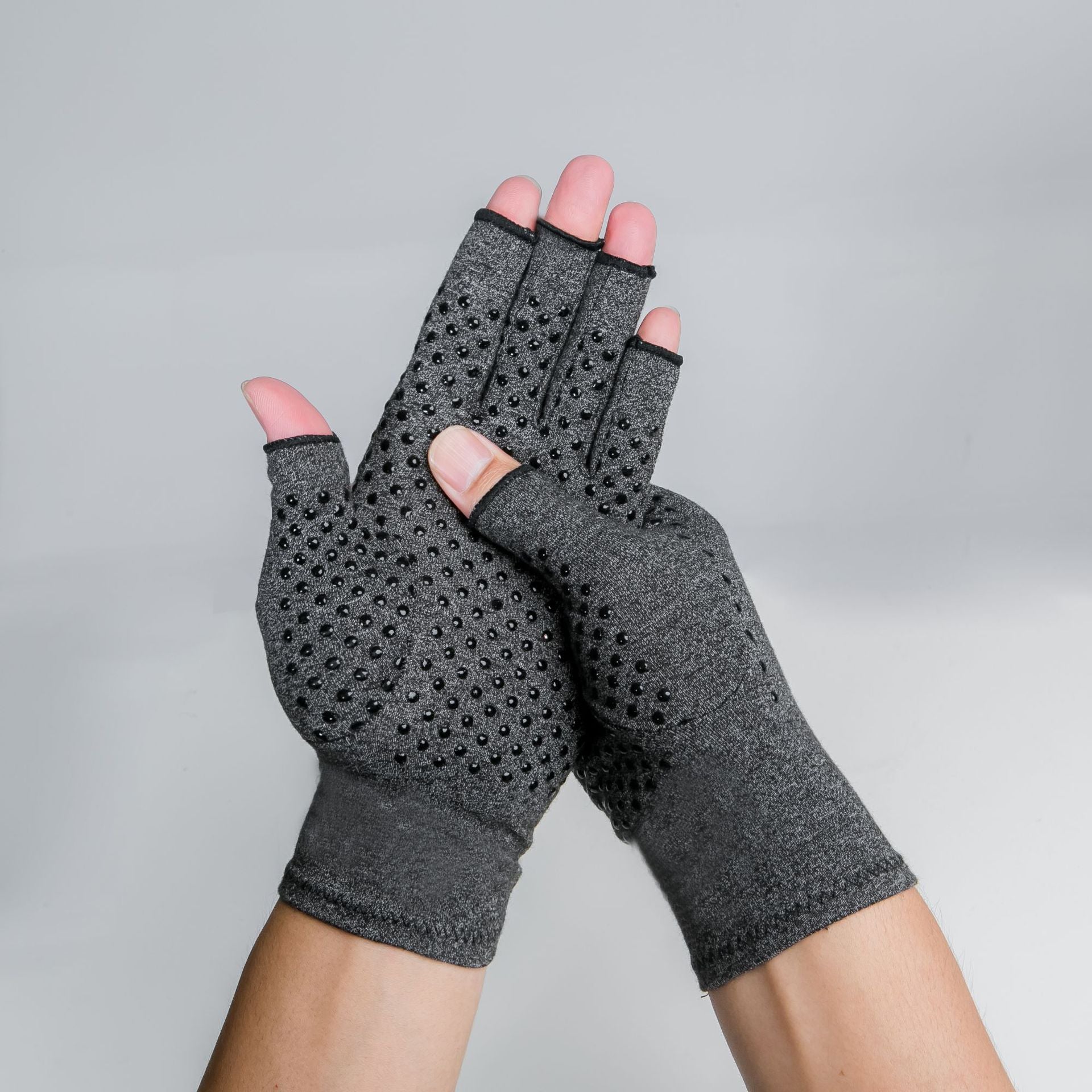 Joint pressure health care gloves