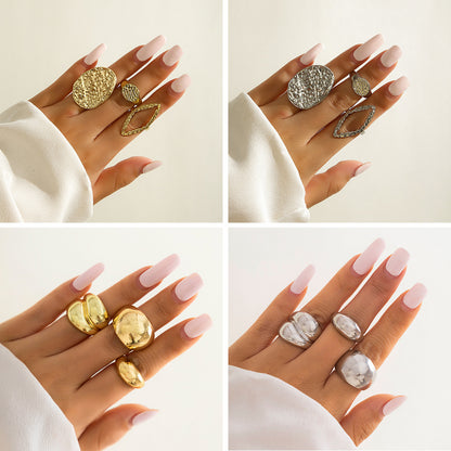Joint ring with exaggerated opening set ring
