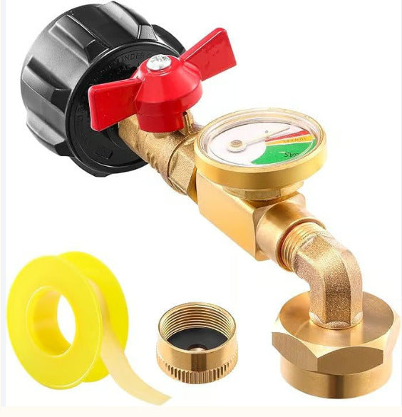 Joint with Luminous Watch Strap Ball Valve Gas Tank Gas Joint
