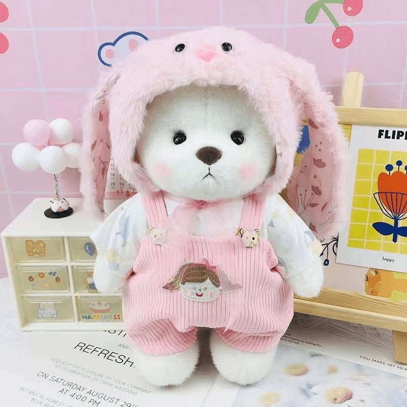 Jointed bear plush toy