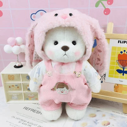 Jointed bear plush toy