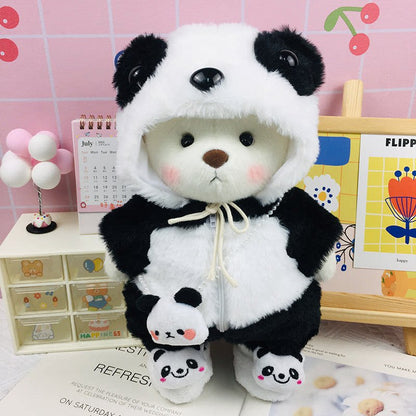 Jointed bear plush toy