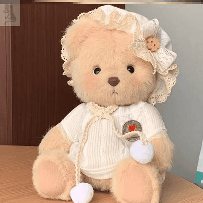 Jointed bear plush toy