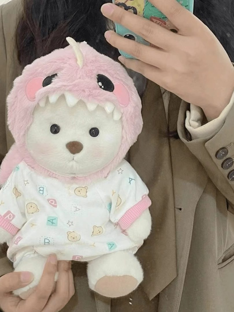 Jointed bear plush toy