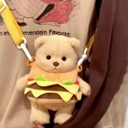 Jointed bear plush toy