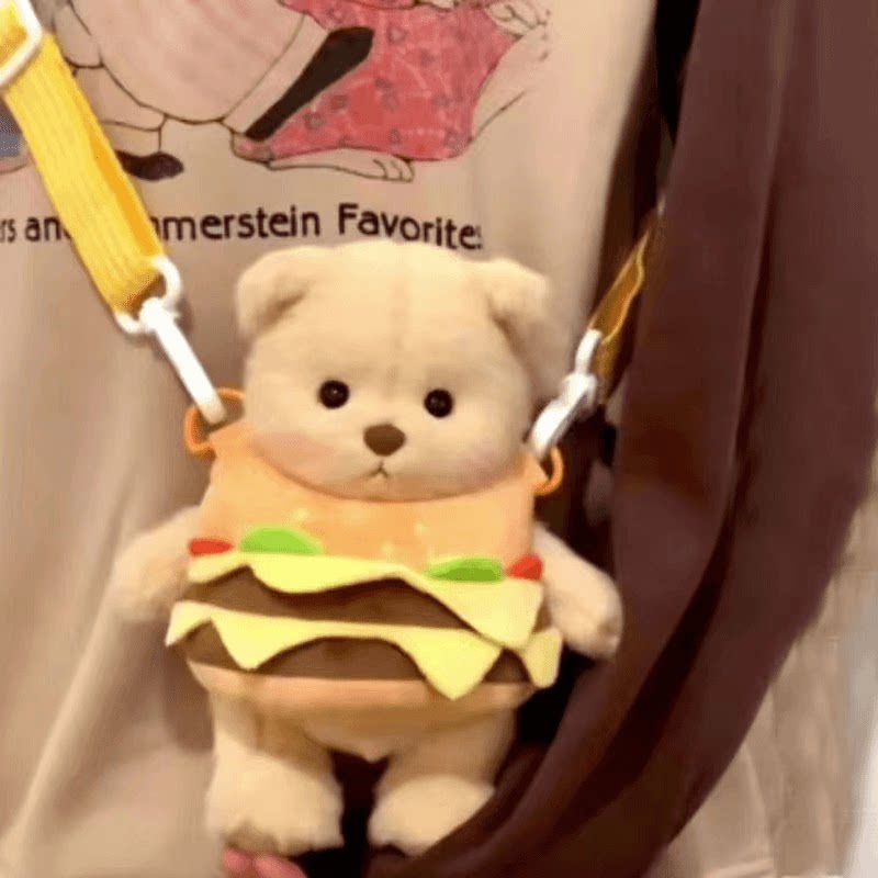 Jointed bear plush toy