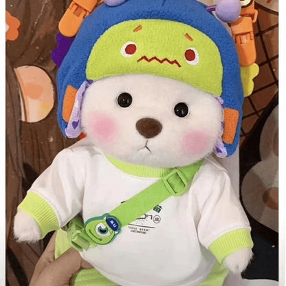 Jointed bear plush toy