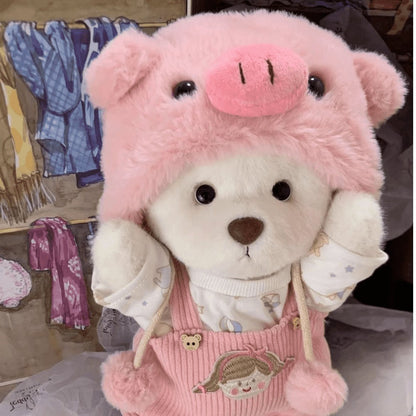 Jointed bear plush toy