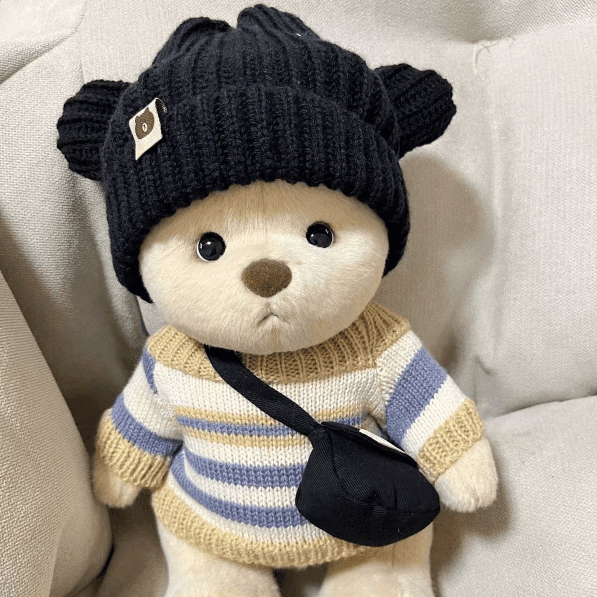 Jointed bear plush toy
