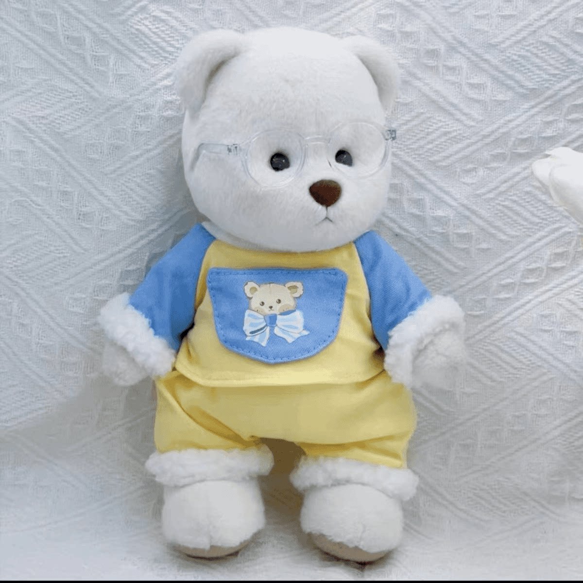 Jointed bear plush toy