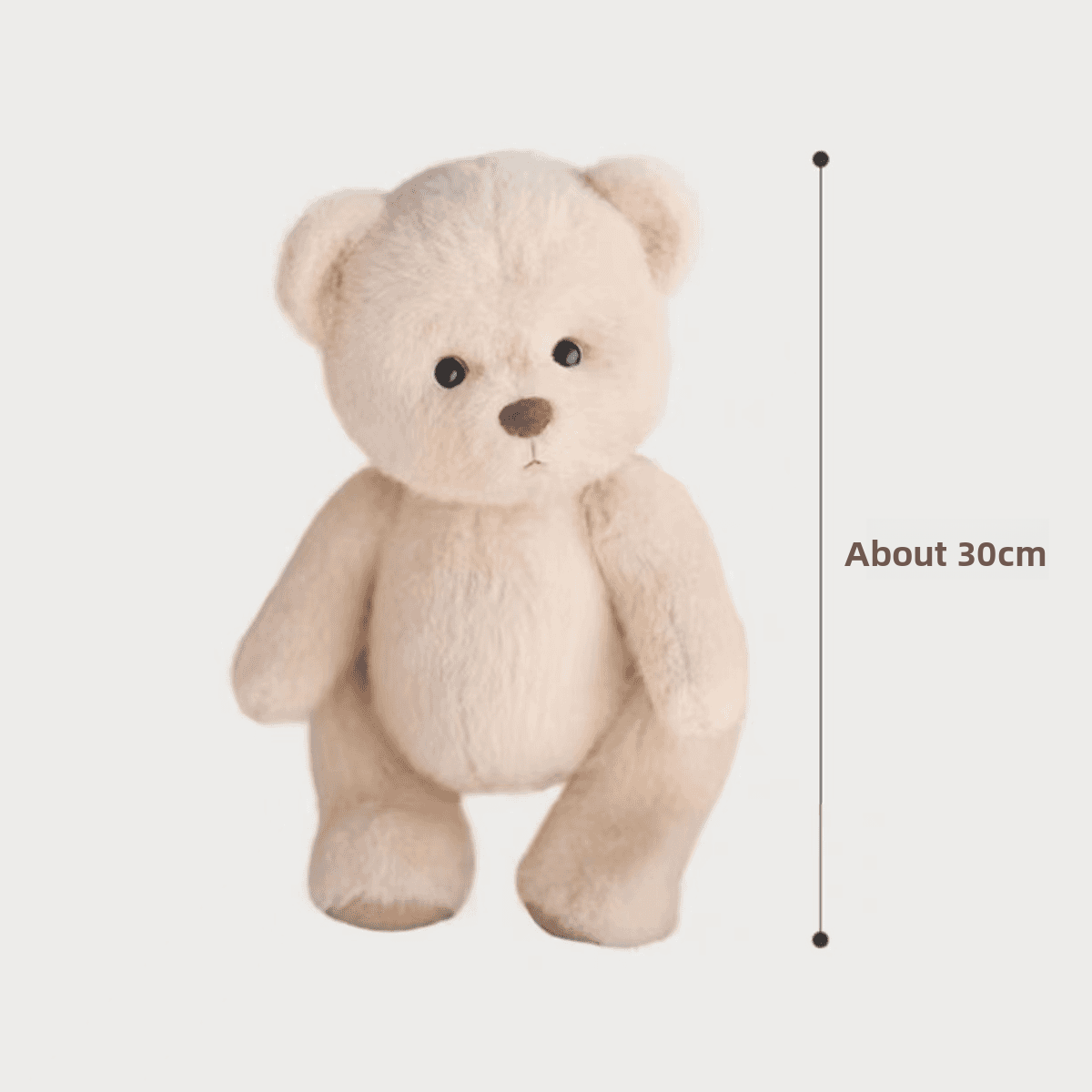 Jointed bear plush toy