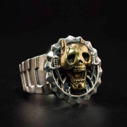 Jojo Killer Queen Punk Ring and Badge Set