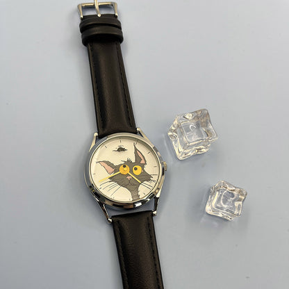 Jokercat Creative Watch Silver Strap