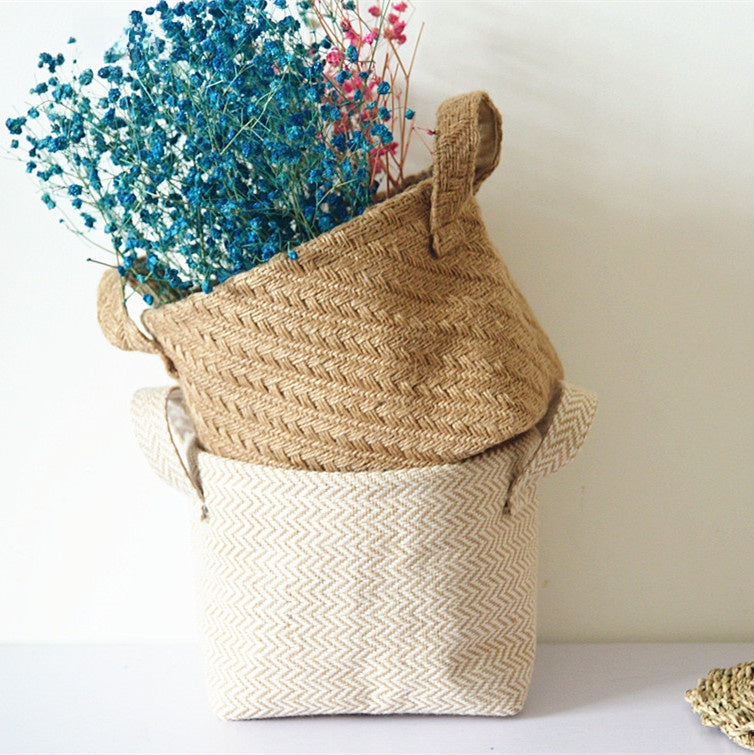 Jute Storage Basket