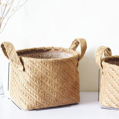 Jute Storage Basket