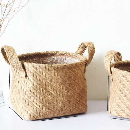 Jute Storage Basket