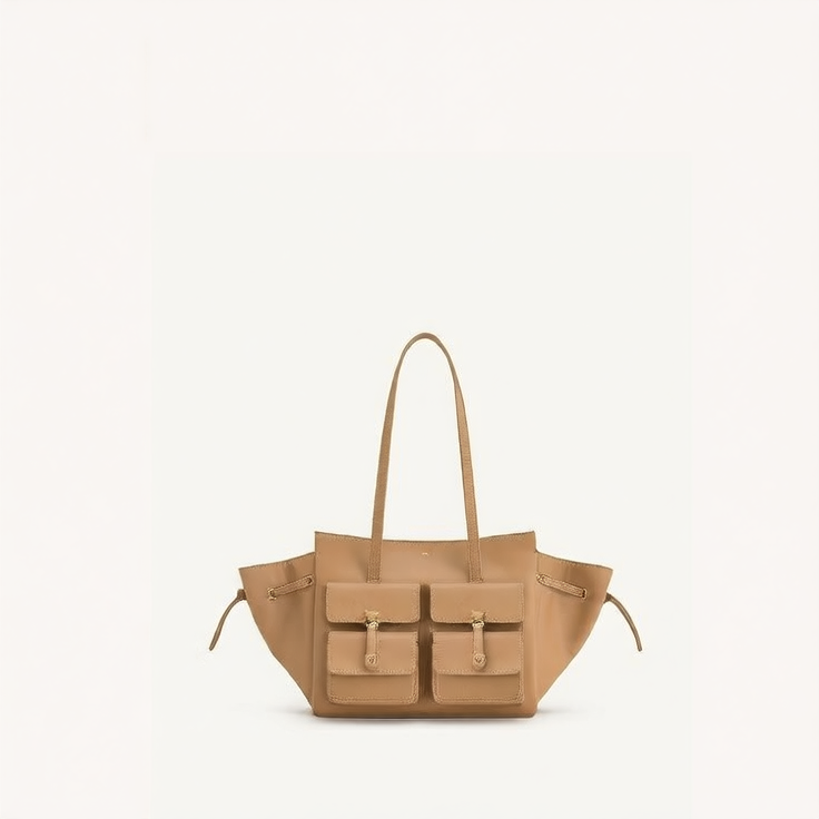 JW PEI Linda Genuine Leather Shoulder Tote Bag
