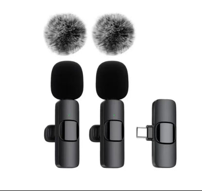 K9 Wireless Lavalier Microphone with Noise Reduction