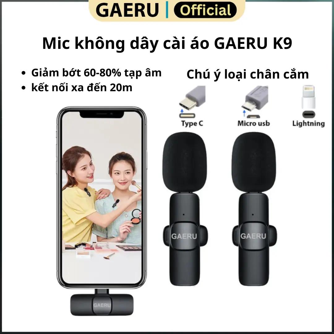 K9 Wireless Lavalier Microphone with Noise Reduction