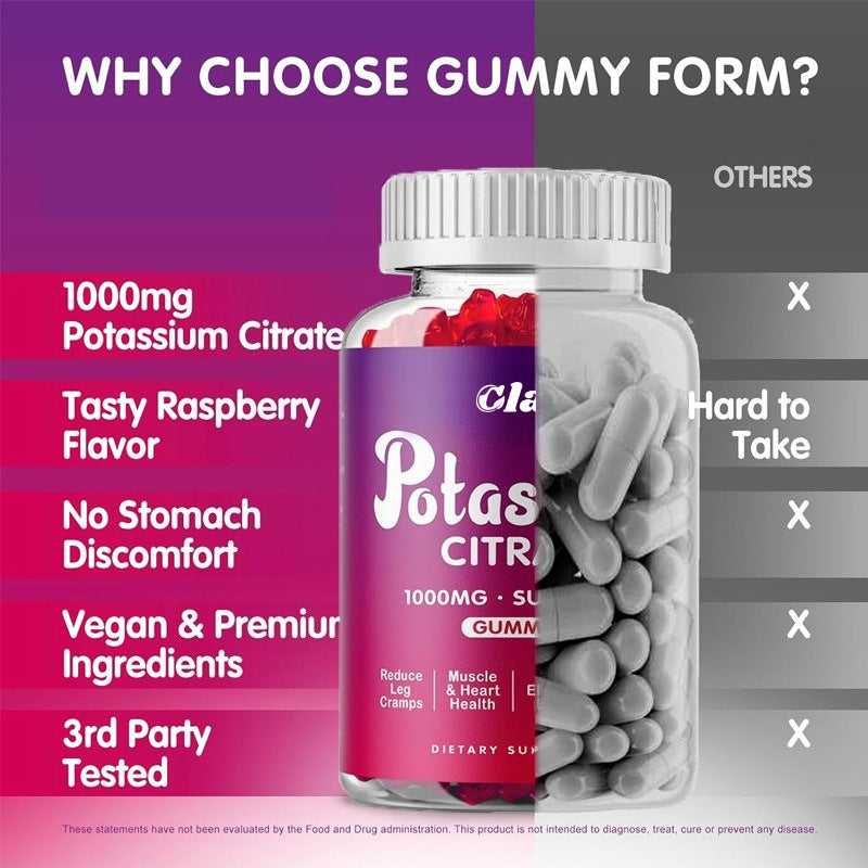 K potassium supplements