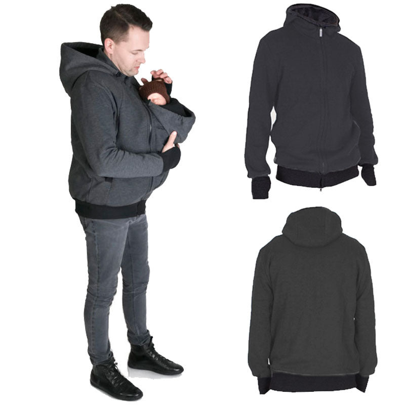 Kangaroo sweatshirt jacket