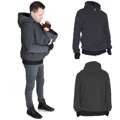 Kangaroo sweatshirt jacket