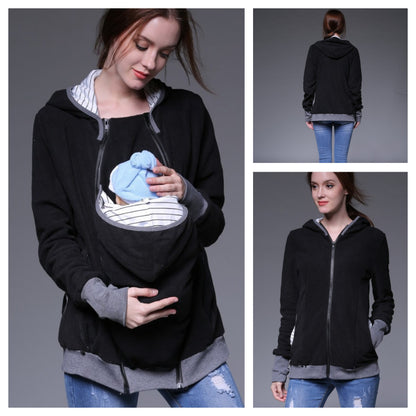 Kangaroo sweatshirt jacket