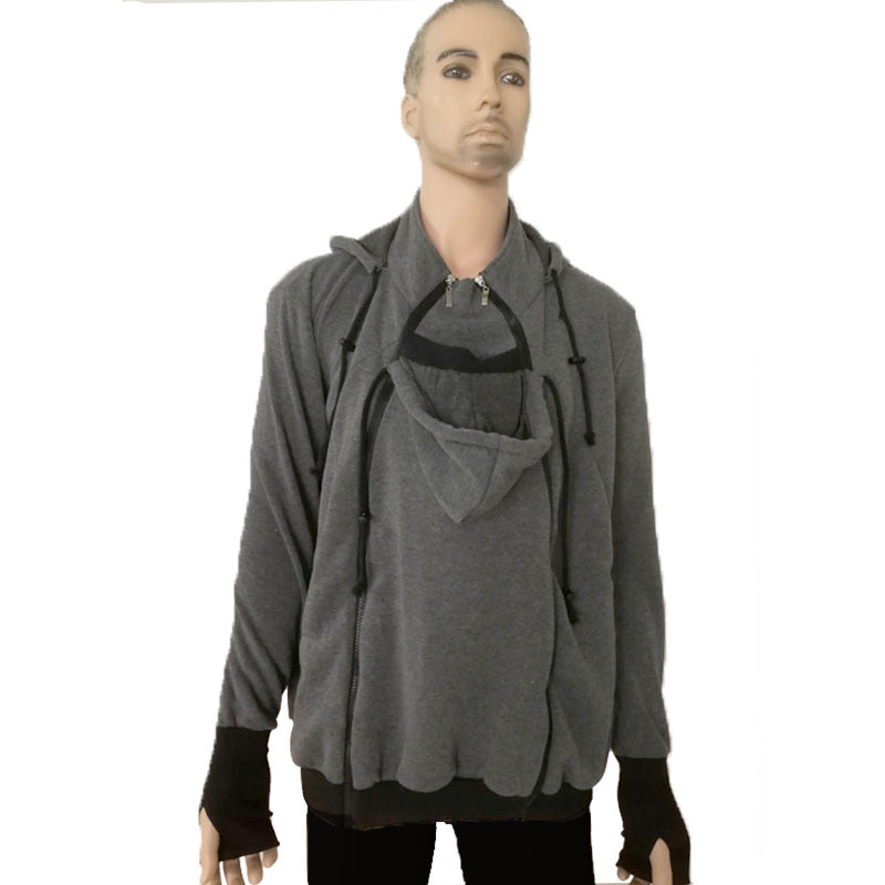 Kangaroo sweatshirt jacket