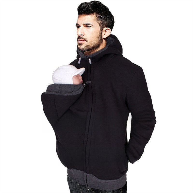 Kangaroo sweatshirt jacket