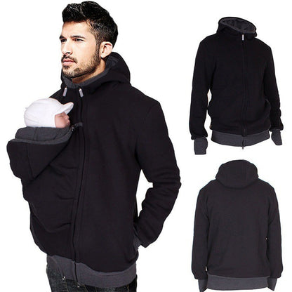 Kangaroo sweatshirt jacket