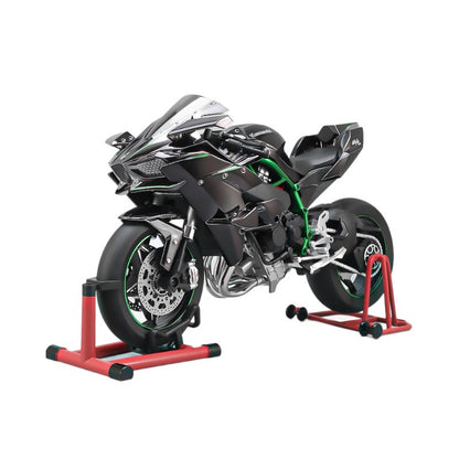 Kawasaki H2R Alloy Motorcycle Model with Dynamic Effects