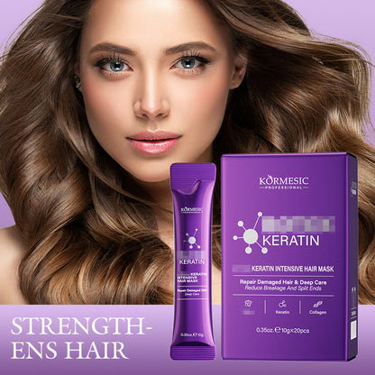 Keratin Hair Mask Strips