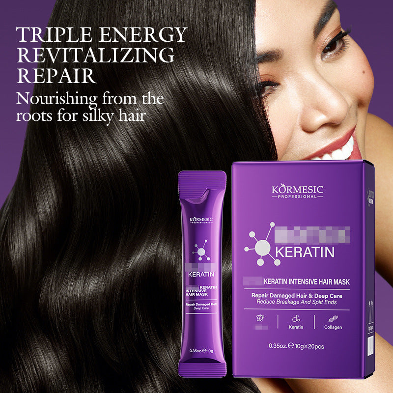 Keratin Hair Mask Strips