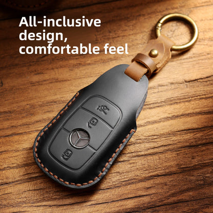 Key Cover High-End Men's Genuine Leather Car Accessories Key Bag